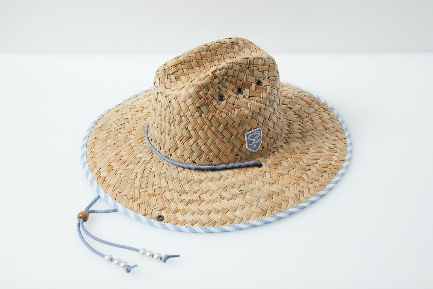 UPF 50+ Straw Lifeguard Hat | The Main Line Hat