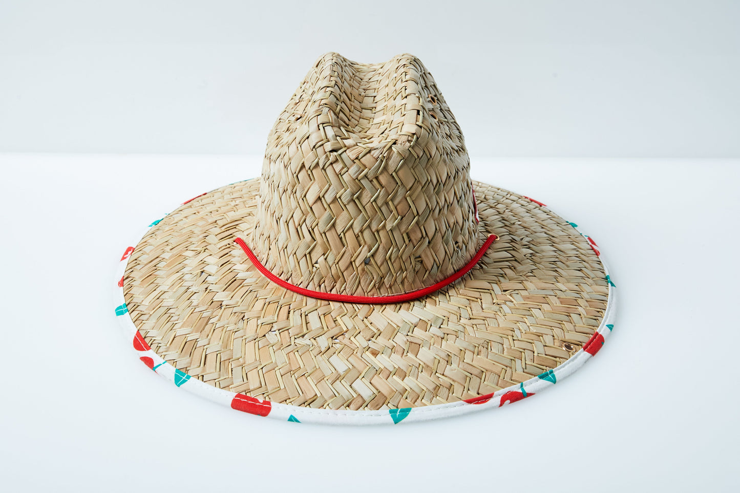 UPF 50+ Straw Lifeguard Hat | The Margate Hat