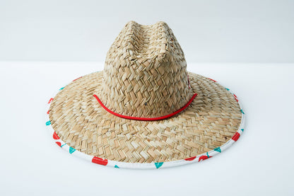UPF 50+ Straw Lifeguard Hat | The Margate Hat