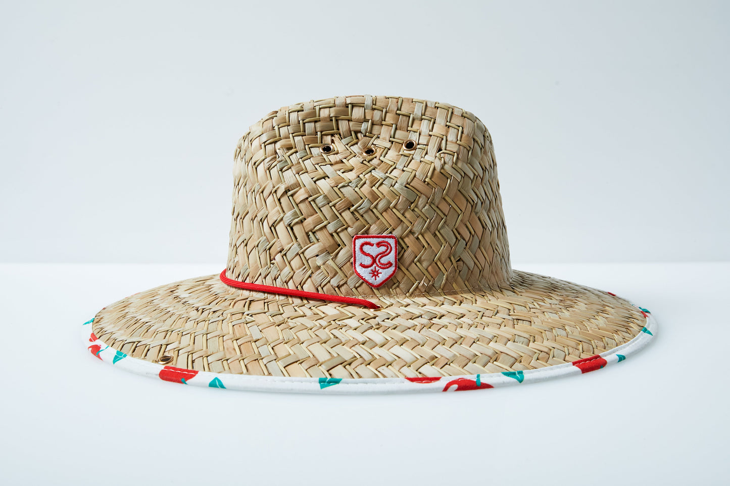 UPF 50+ Straw Lifeguard Hat | The Margate Hat