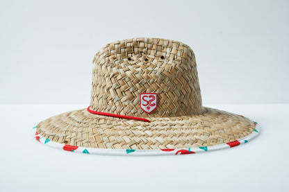 UPF 50+ Straw Lifeguard Hat | The Margate Hat