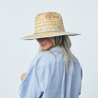 UPF 50+ Straw Lifeguard Hat | The Main Line Hat