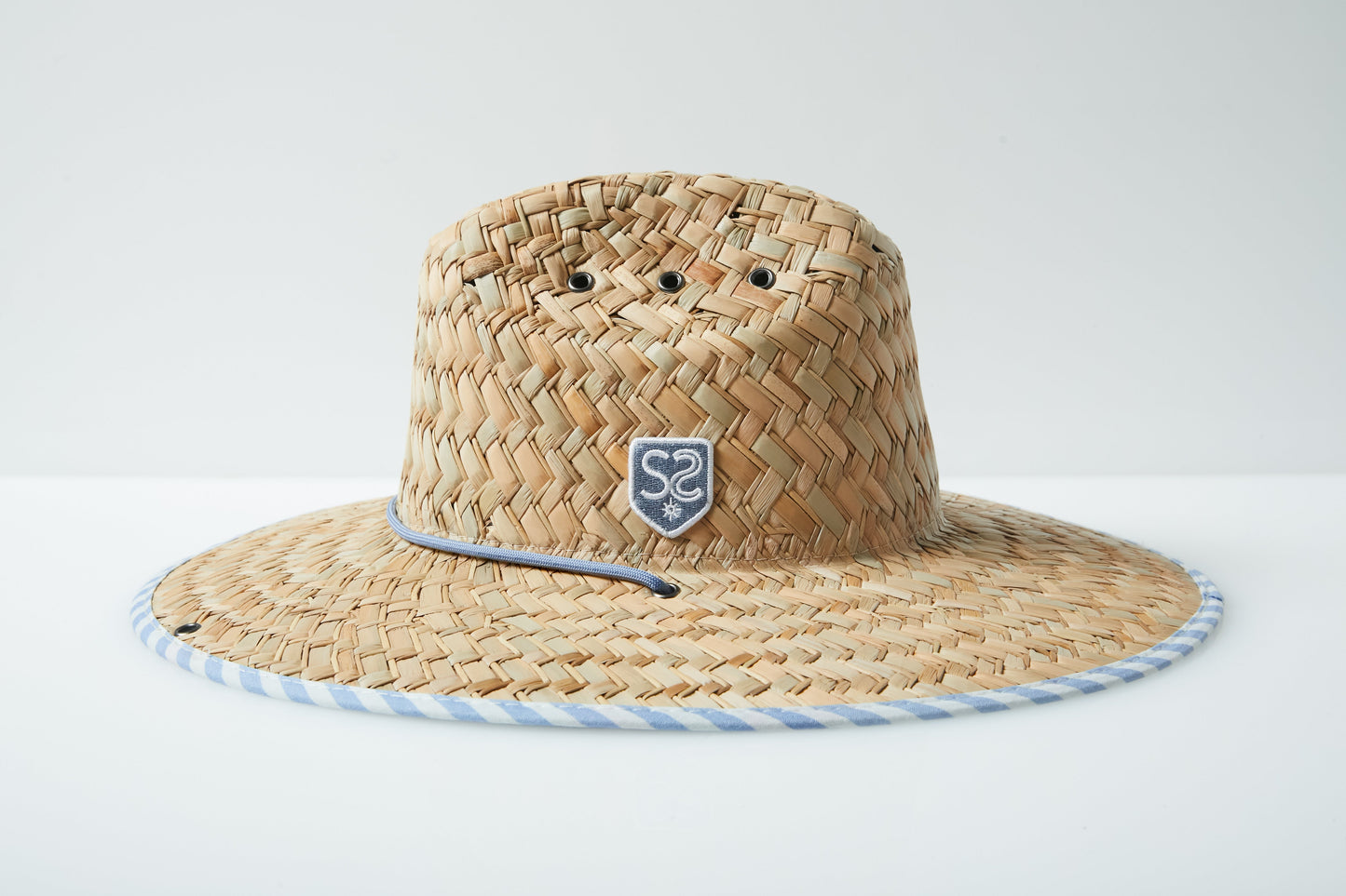 UPF 50+ Straw Lifeguard Hat | The Main Line Hat