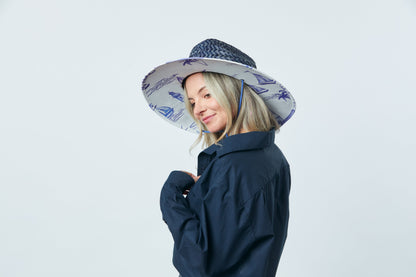 UPF 50+ Straw Lifeguard Hat | The Harbour Island Hat