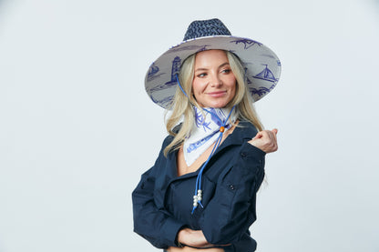 UPF 50+ Straw Lifeguard Hat | The Harbour Island Hat