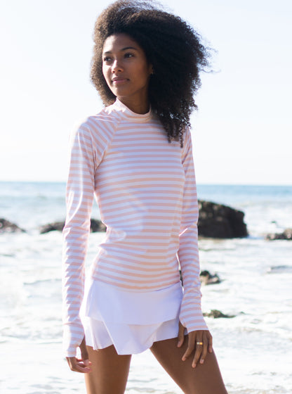 Women's Swim Skort - White