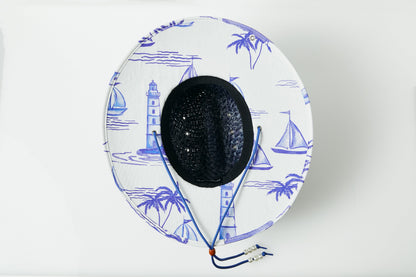 UPF 50+ Straw Lifeguard Hat | The Harbour Island Hat