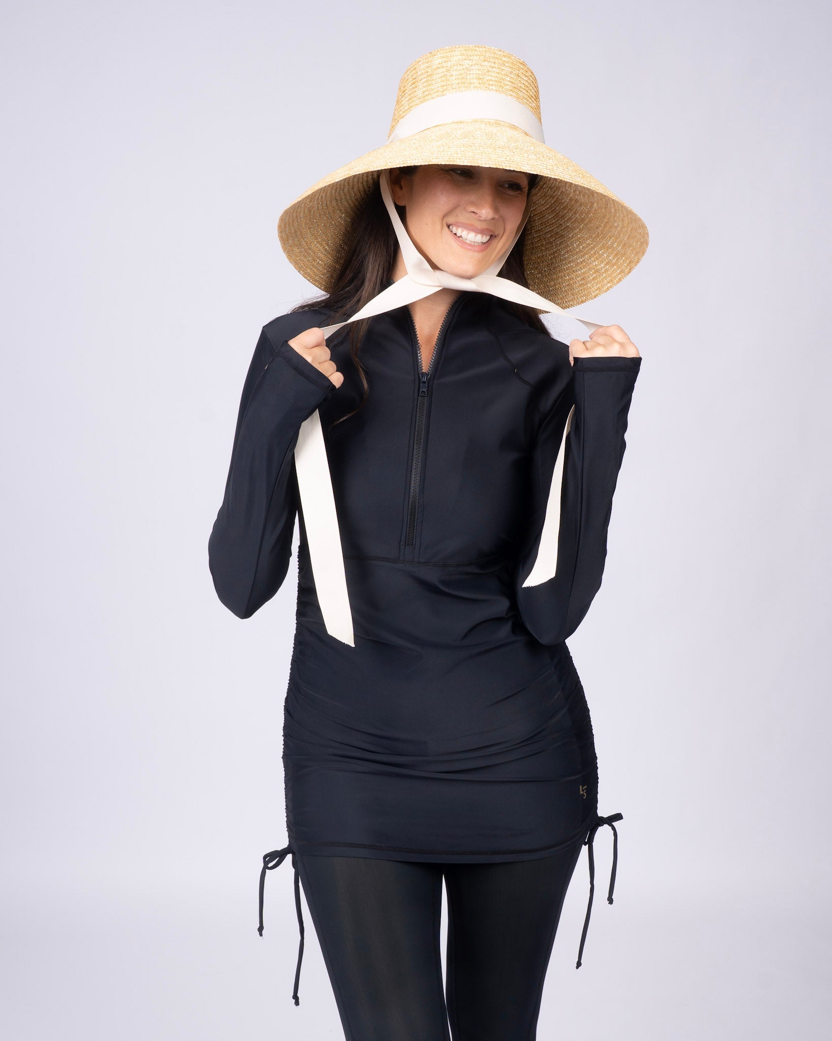 UPF 50+ Swim Dress | Women's Sun Protection Cover-Up Dress with Long S Low Ultraviolet UPF 50+ Swim Dress | Women's Sun Protection Cover-Up Dress with Long S Low Ultraviolet
